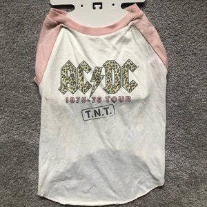 NWT Dog AC/DC T-Shirt Size MED